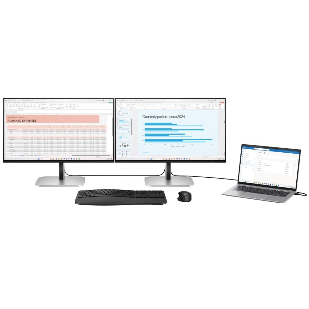 HP S5 PRO 524PU G5 BUSINESS MONITOR 23.8 JETBLACK 9D9V7AA - Image 3