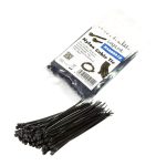 LOGILINK CABLE TIE 2.5MM x 100MM 100PCS BLACK KAB001B