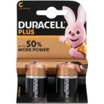 DURACELL PLUS BATTERIES ALKALINE MN1400 C 2PCS