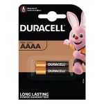 DURACELL AAAA BATTERIES 1.5V LR8D425 E96 2PC