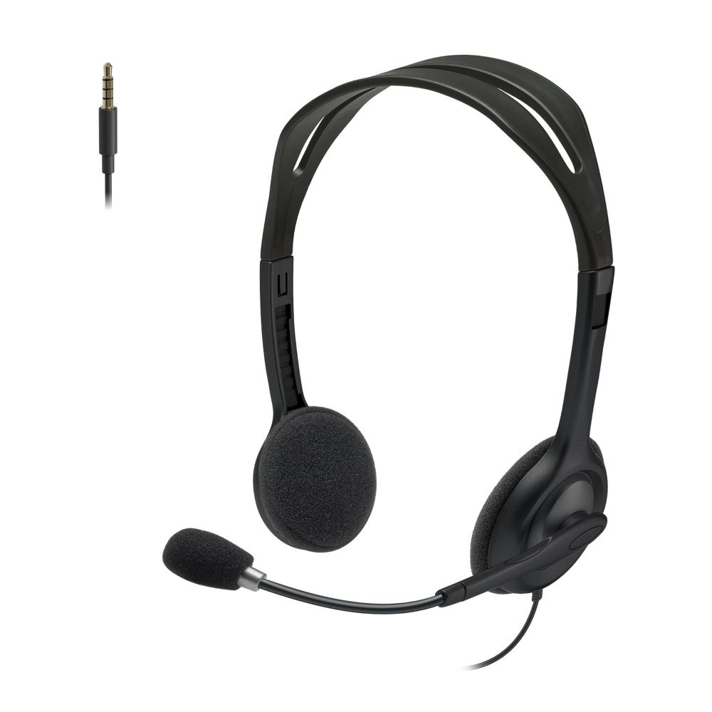 LOGITECH STEREO HEADSET WITH MIC H111 - Image 2
