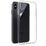 SLIM SILICONE CASE iPHONE XS MAX CLEAR