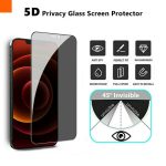 5D TEMPERED GLASS SCREEN PROTECTOR iPHONE 13 - 14 - 13 PRO - 16e - 17e PRIVACY