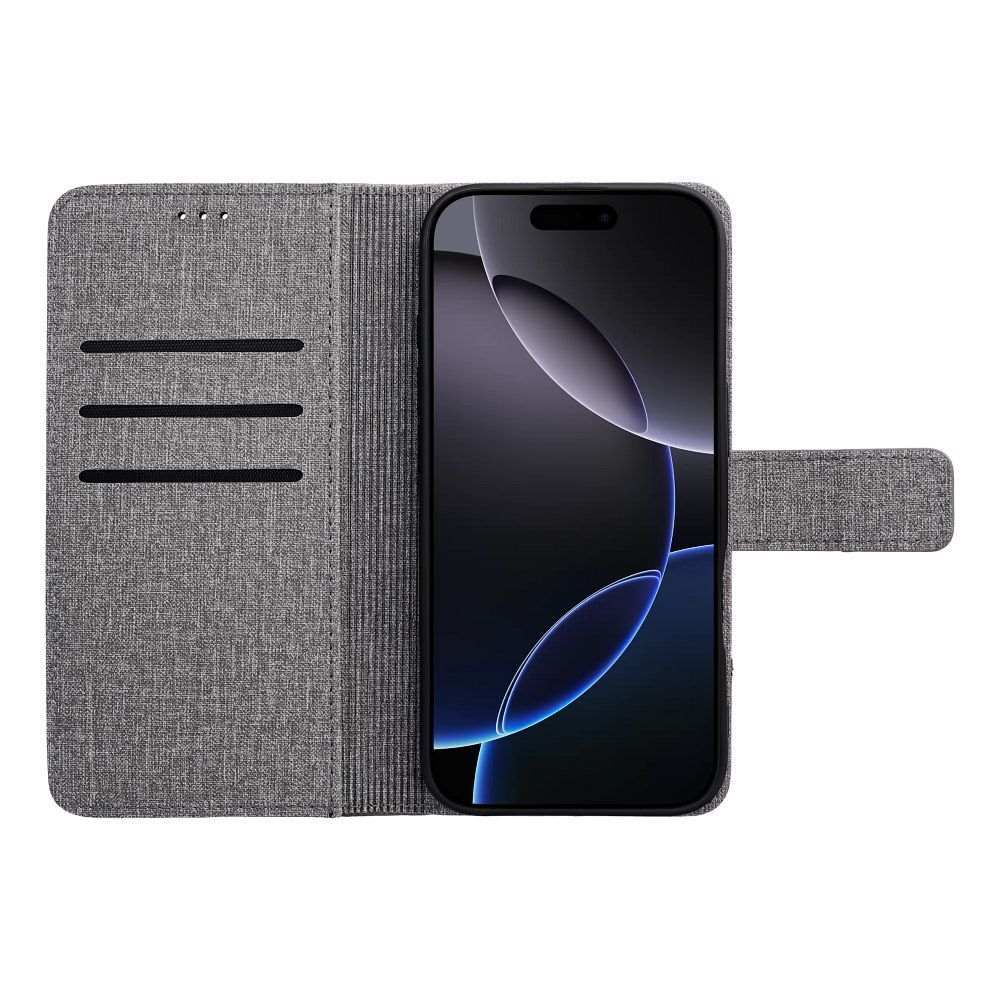 GOMMA BOOK CASE IPHONE 17 PRO MAX GRAY - Image 2