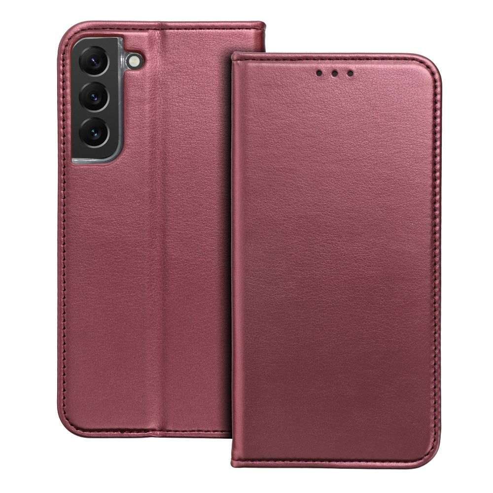 SMART MAGNETIC CASE SAMSUNG A37 BURGUNDY - Image 2