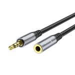 HOCO AUX 3.5MM AUDIO EXTENSION CABLE 2M UPA20 BLACK