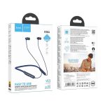 HOCO NECK MOUNTED WIRELESS EARPHONES ES64 NAVY BLUE