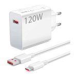 XIAOMI HYPERCHARGER COMBO 120W OUTPUT TYPE-A + CABLE TYPE-C MDY-14-EE