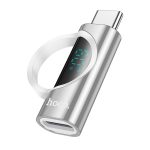 HOCO ADAPTER TYPE-C MALE TO LIGHTNING FEMALE 3A UA32A SILVER