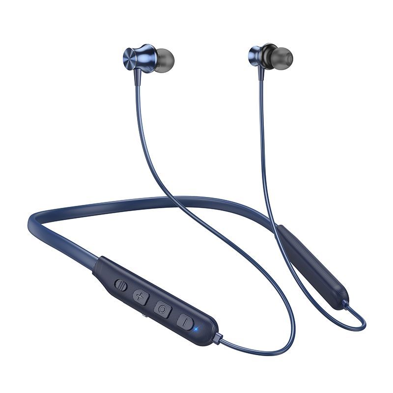 HOCO NECK MOUNTED WIRELESS EARPHONES ES73 BLACK - Image 2