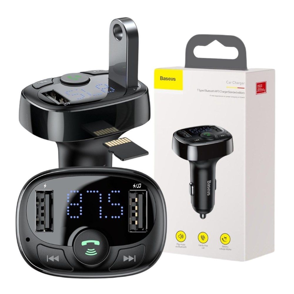 Baseus Car Bluetooth Gadget Store- BASEUS S13 Car Bluetooth MP3 Player