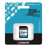 KINGSTON CANVAS GO PLUS SD CARD UHS-1 U3 200Mbs SDG4/256GB