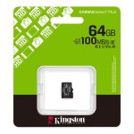 KINGSTON CANVAS SELECT PLUS MICRO SD UHS-1 100Mbs SDCS3/64GBSP