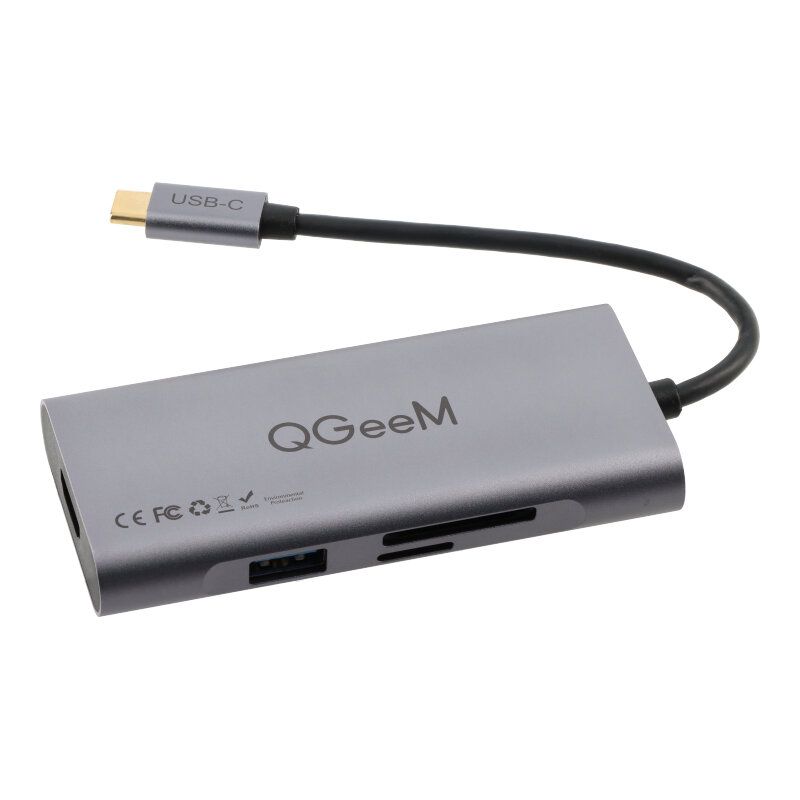 QGEEM 7 IN 1 100W USB-C MULTIPORT HUB - Image 2