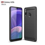 CARBON BRUSHED CASE SAMSUNG A20S BLACK