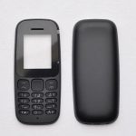 COVER NOKIA 105 FRONT BACK KEYPAD BLACK