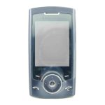 COVER SAMSUNG U600 FRONT BLUE