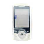 COVER SAMSUNG U600 FRONT SILVER
