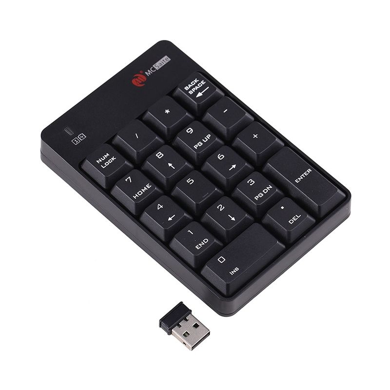 MC SAITE WIRELESS NUMERIC KEYBOARD BLACK SK-51AG - Image 2
